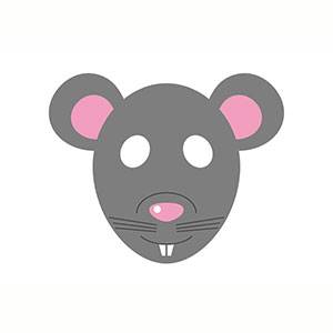 Imprimir máscara de Ratita